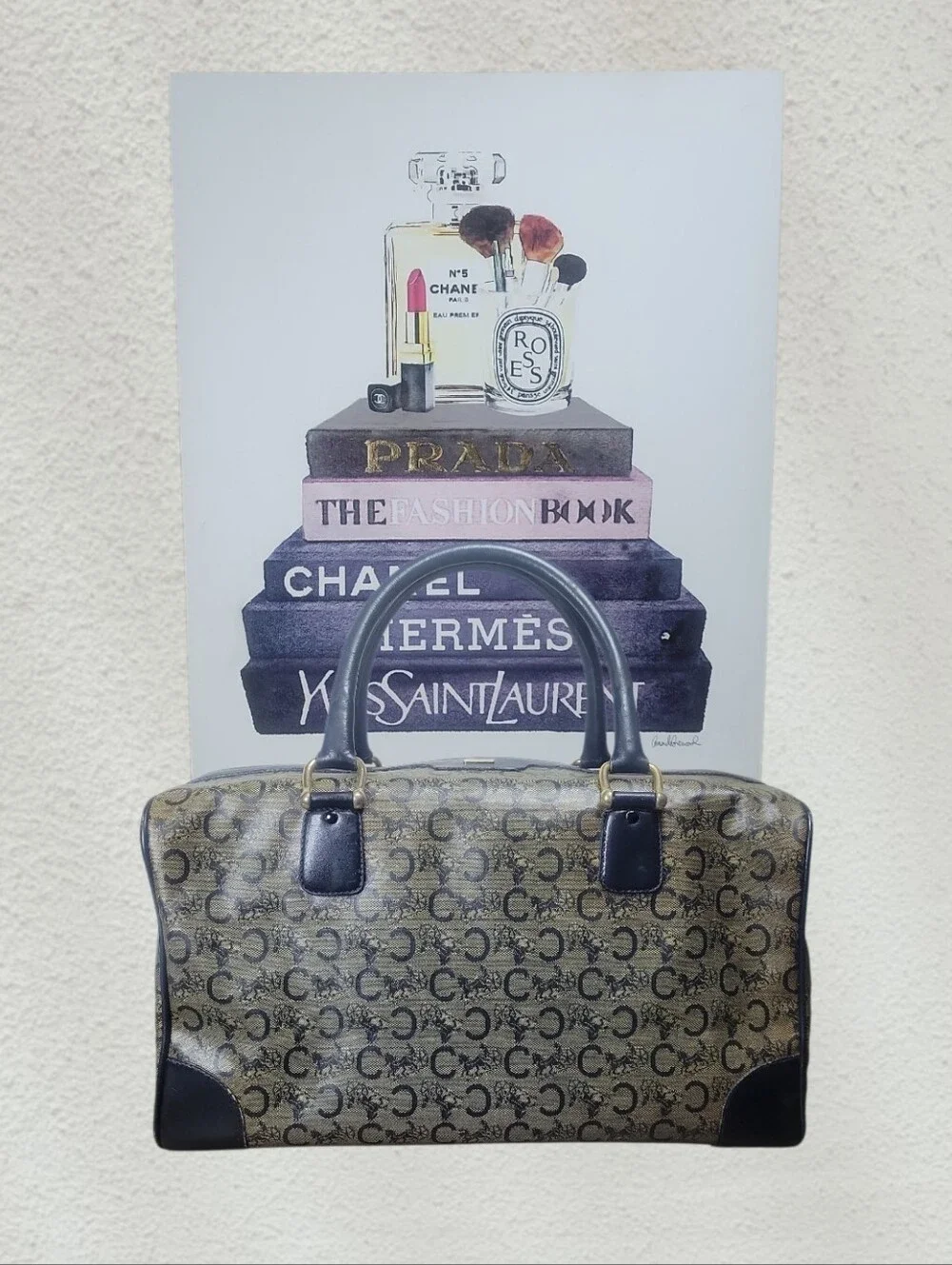 Vintage Celine Boston Bag